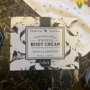 Beekman 1802 Pure Goat Milk Whipped Body Cream‎ Vanilla Absolute 16 fl oz. New